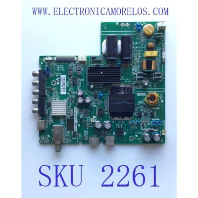 MAIN FUENTE PARA TV LG / NUMERO DE PARTE 3200284057 / TP.MS3553.PB765 / 320021030404005 / H17040810-0A01307 / DISPLAY HV430FHB-N40 / MODELO 43LJ5000-UB.CUSFLH	